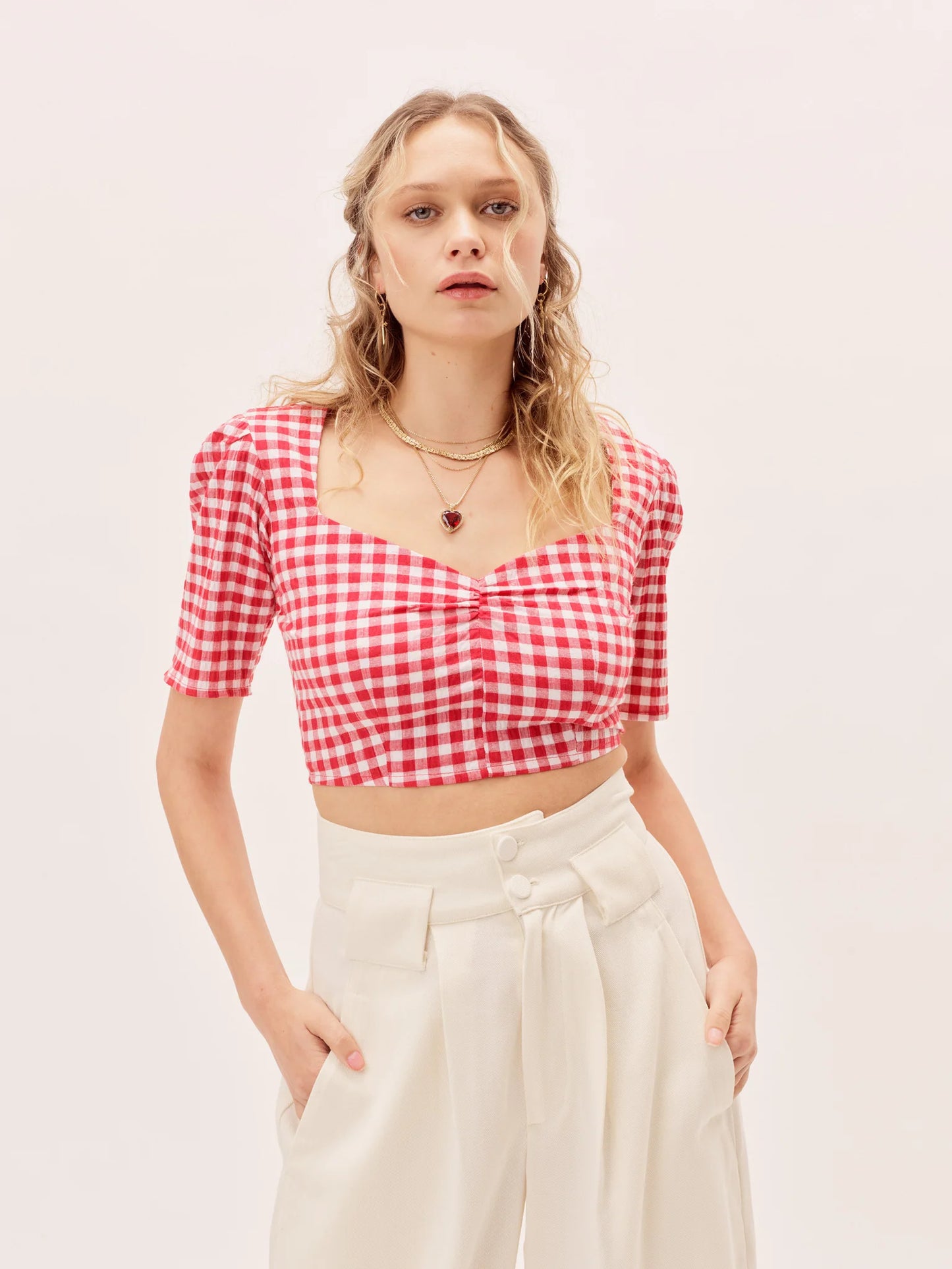 [Vanessa Monney] The Ruby Heart Necklace