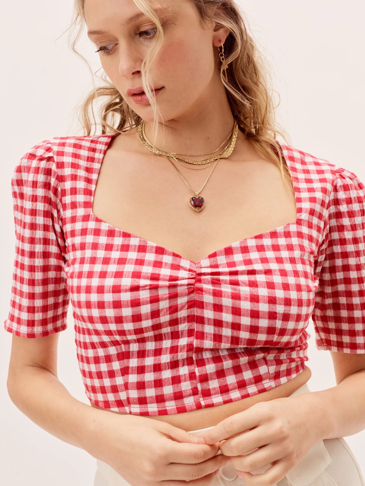 [Vanessa Monney] The Ruby Heart Necklace