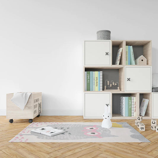 [NATTIOT] PEPA Owl Children's Rug