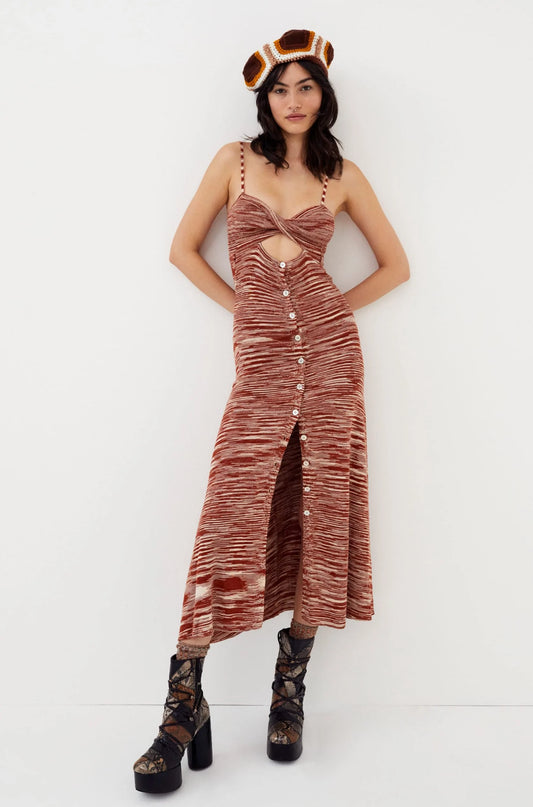 [For Love & Lemons] Isabela Midi Dress