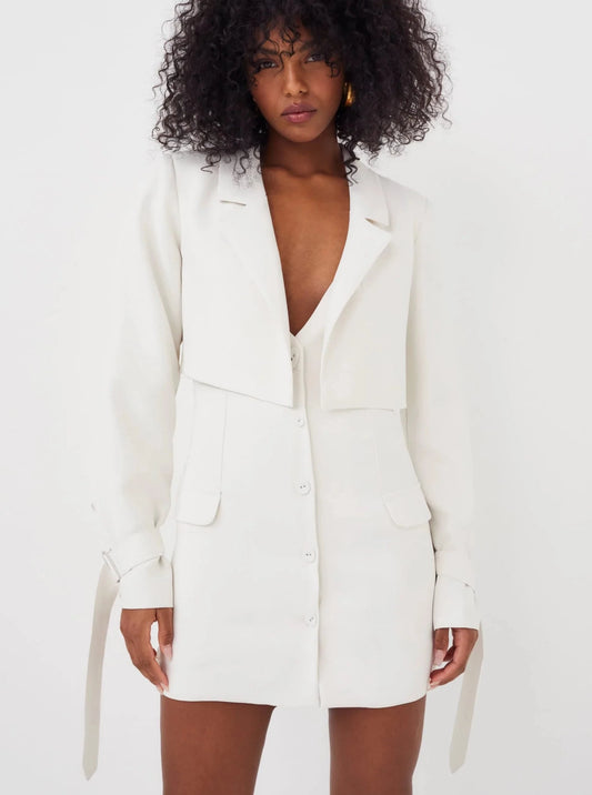 [For Love & Lemons] Alysa Blazer Mini Dress