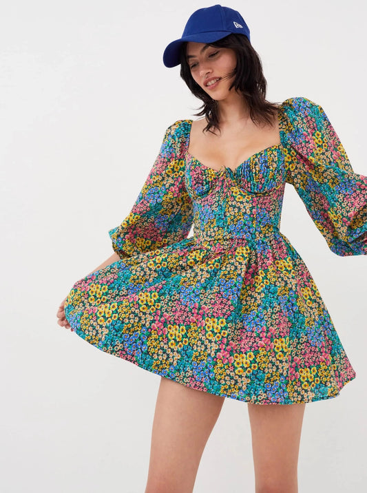 [For Love & Lemons] Ruth Mini Dress