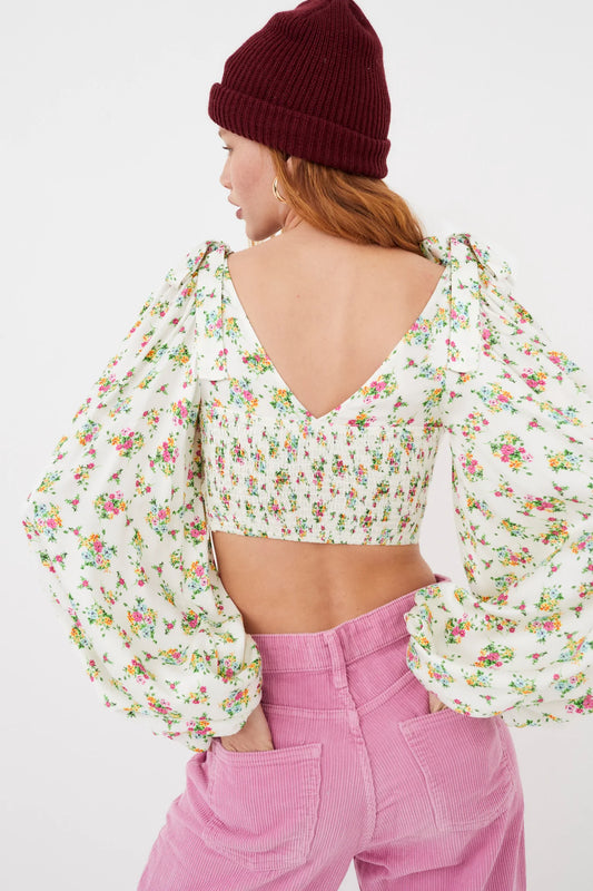 [For Love & Lemons] Tanya Crop Top
