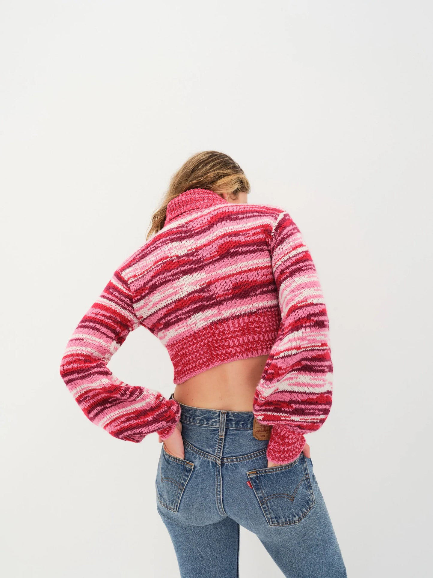 [For Love & Lemons] Wilma Cropped Turtleneck
