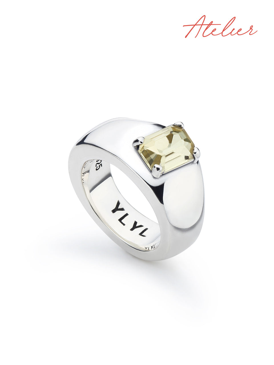 [YLYL] Tofu Ring Silver