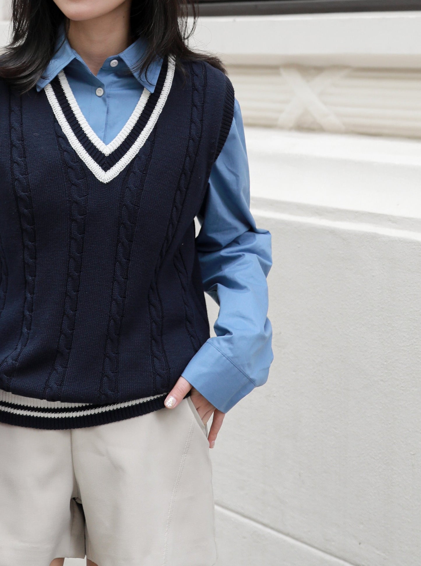 Vest Knit Shirt