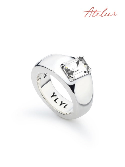 [YLYL] Tofu Ring Silver