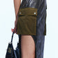 [Andersson Bell] Sadie Cracked Faux Leather Dress