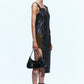 [Andersson Bell] Sadie Cracked Faux Leather Dress