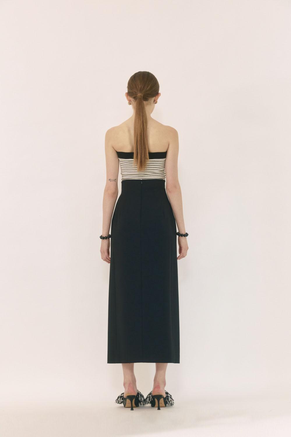 [ROMANCHIC] Stripe Crop Top