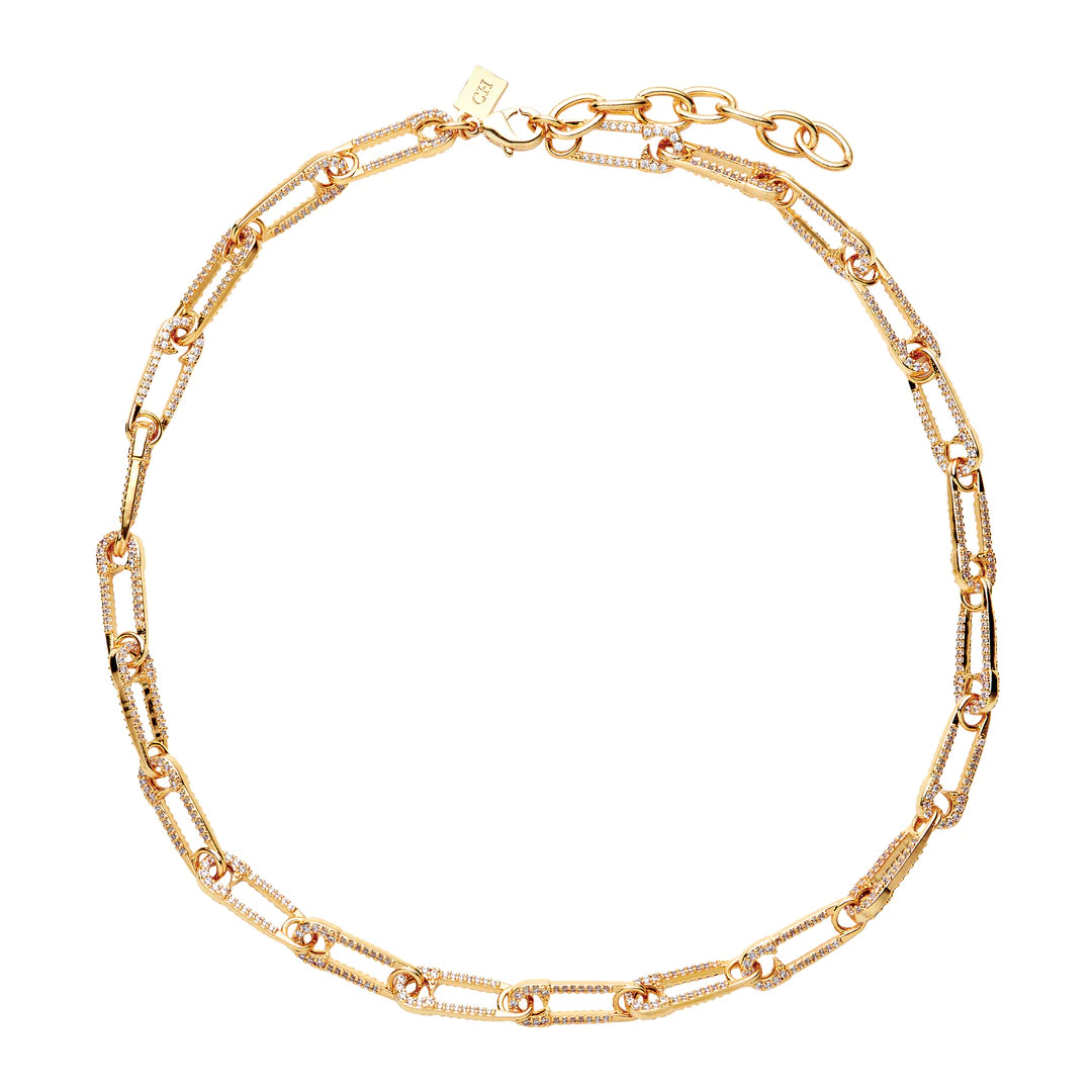 [Crystal Haze] Locked Necklace