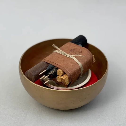 [Incausa] Bath & Meditate Singing Bowl Set