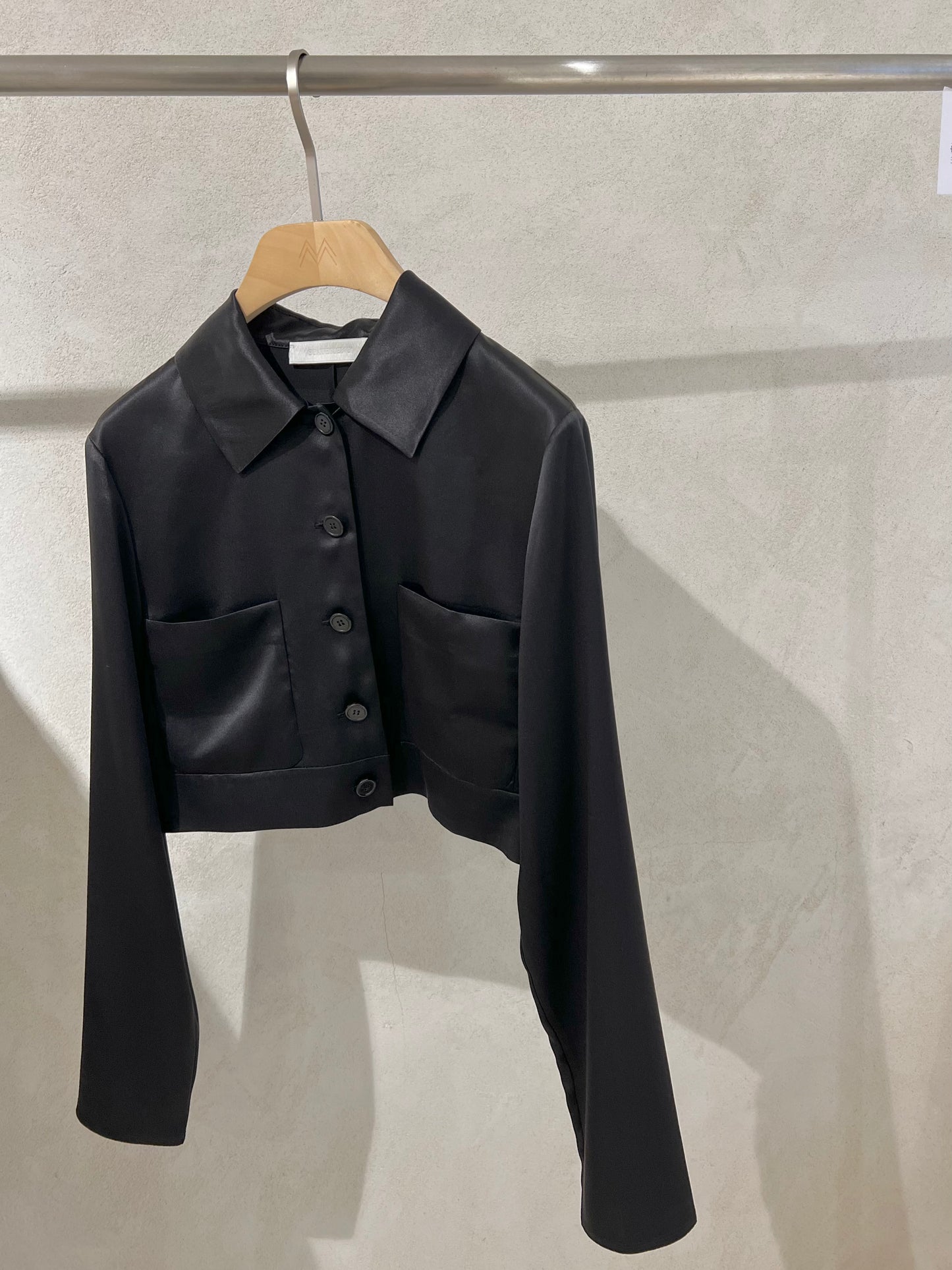 Short Silk Shirt