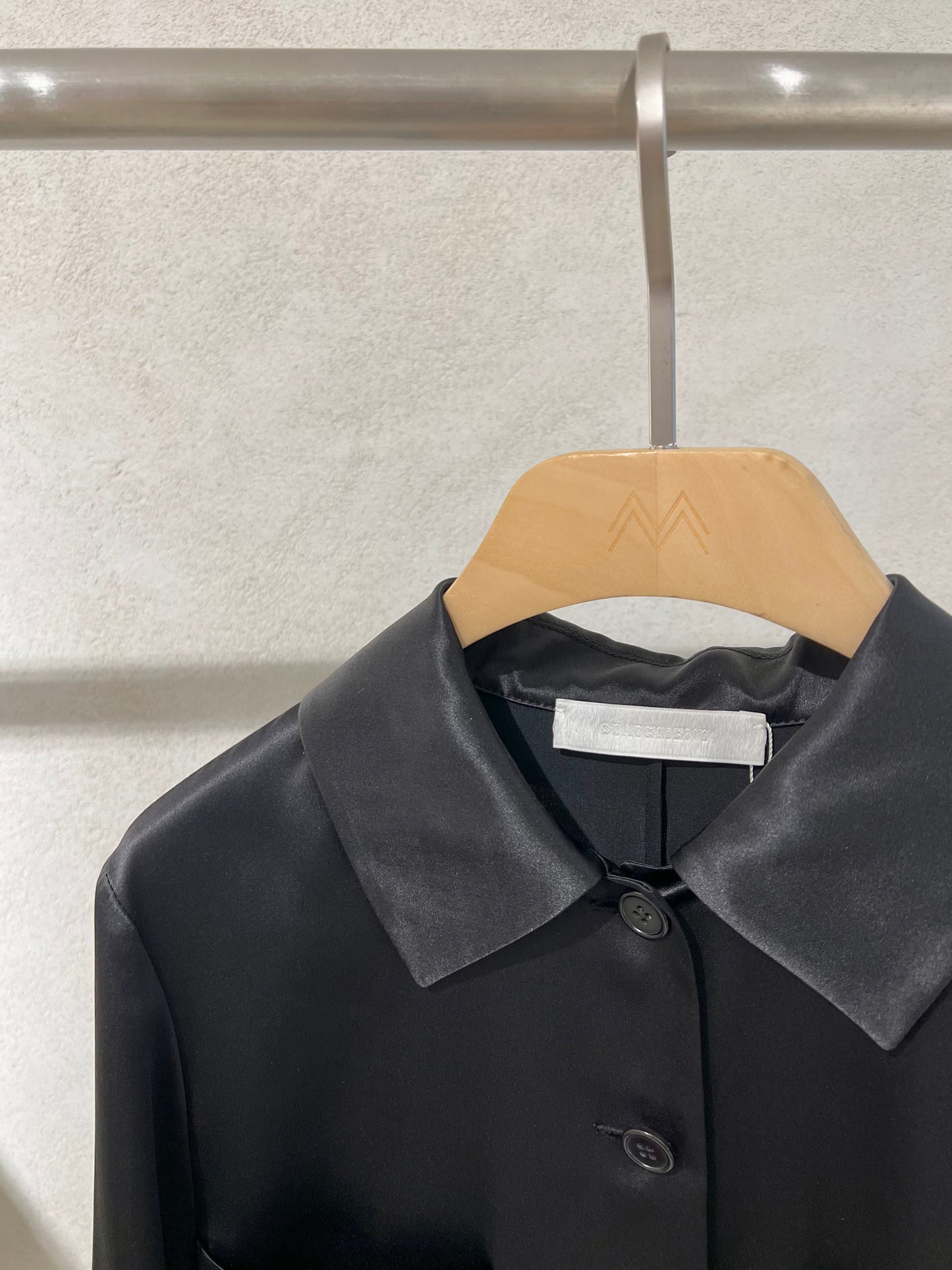 Short Silk Shirt