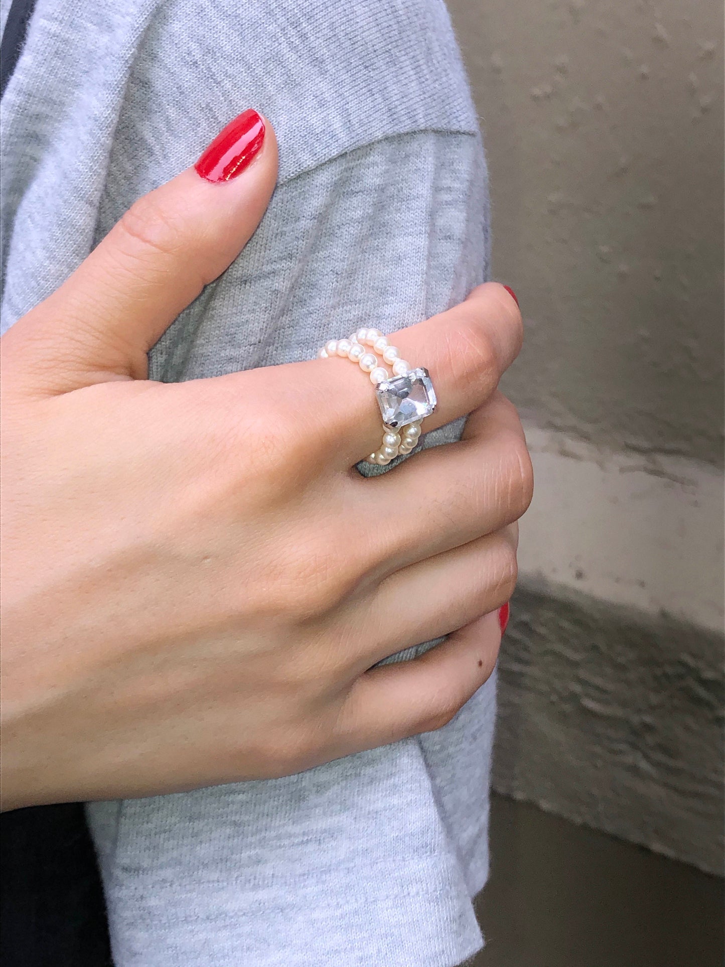[YLYL] Go-go Pearl Ring