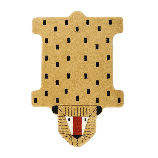 [NATTIOT] Lottah Lion Shaped Rug