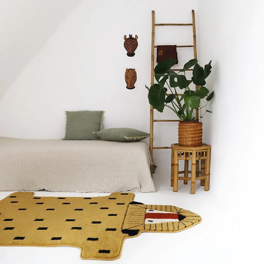 [NATTIOT] Lottah Lion Shaped Rug