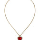 [Vanessa Monney] The Ruby Heart Necklace