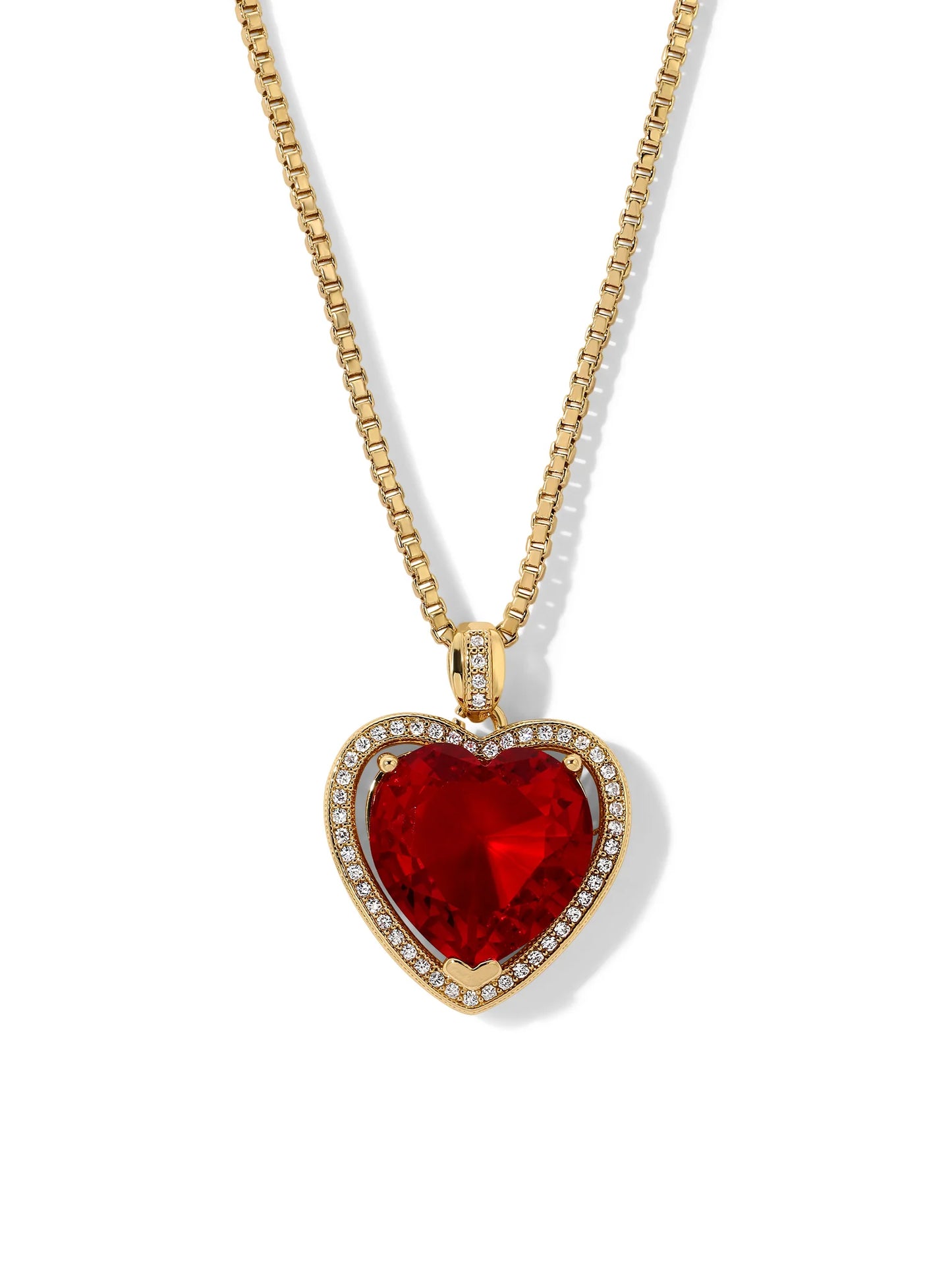[Vanessa Monney] The Ruby Heart Necklace