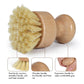 [Us and the Earth] Natural fibre pot brush