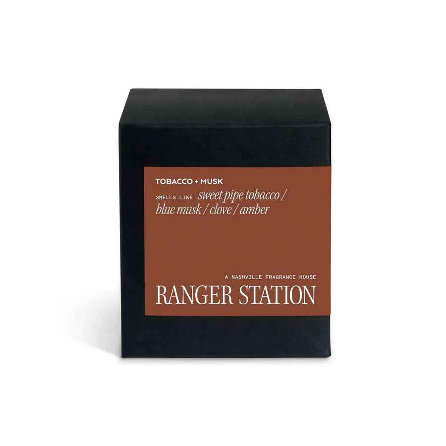 [Ranger Station] Tobac + Musk Candle