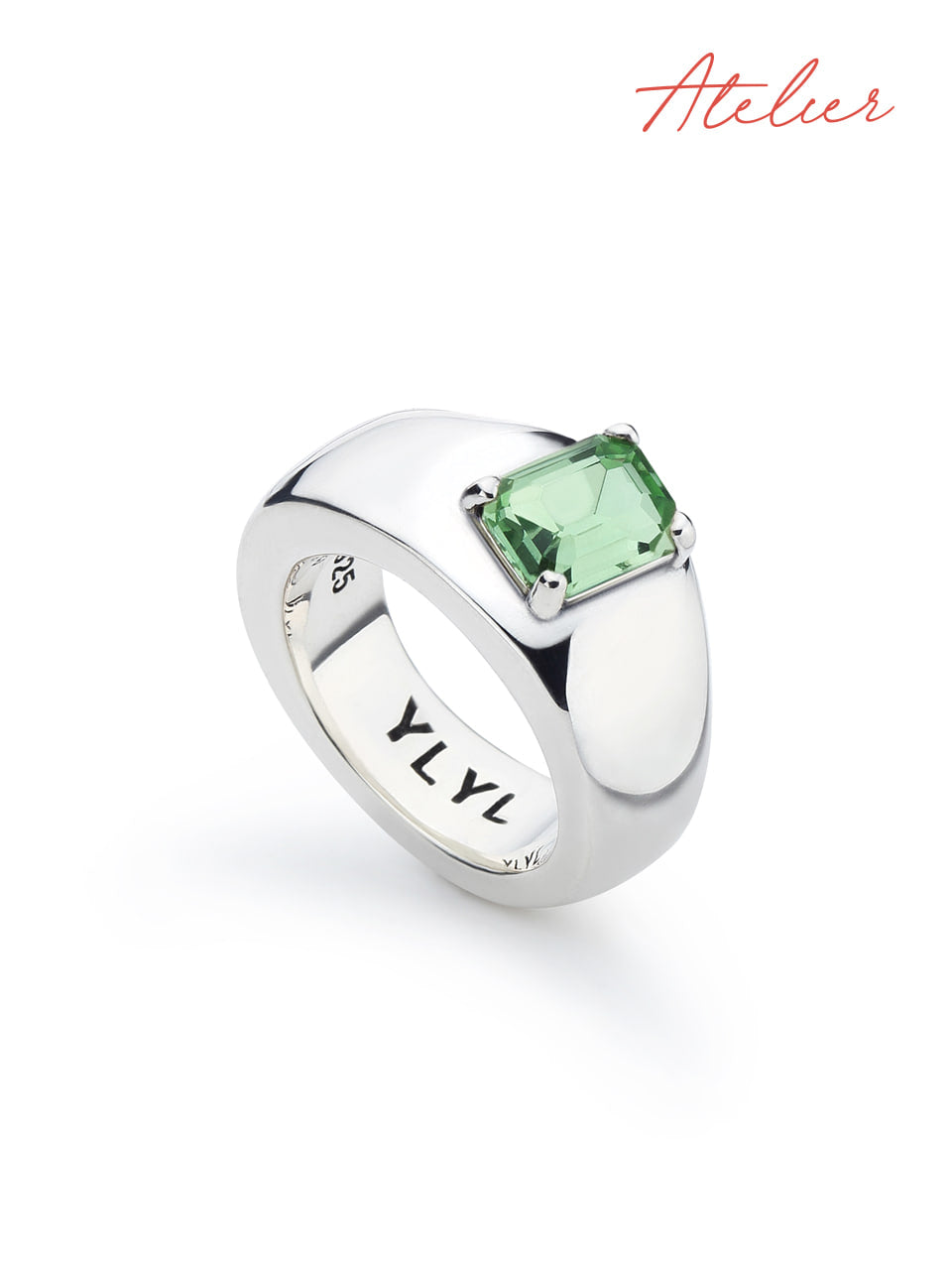 [YLYL] Tofu Ring Silver