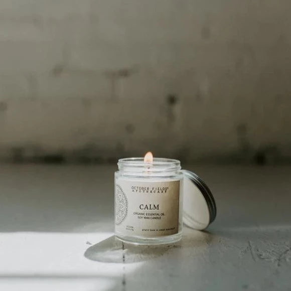 [October Fields] 'Calm' Essential Oil Candle