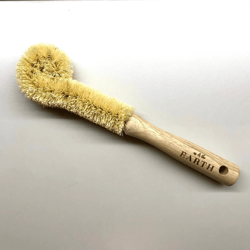 [Us and the Earth] Natural Fibre Cleaning Bottle Brush