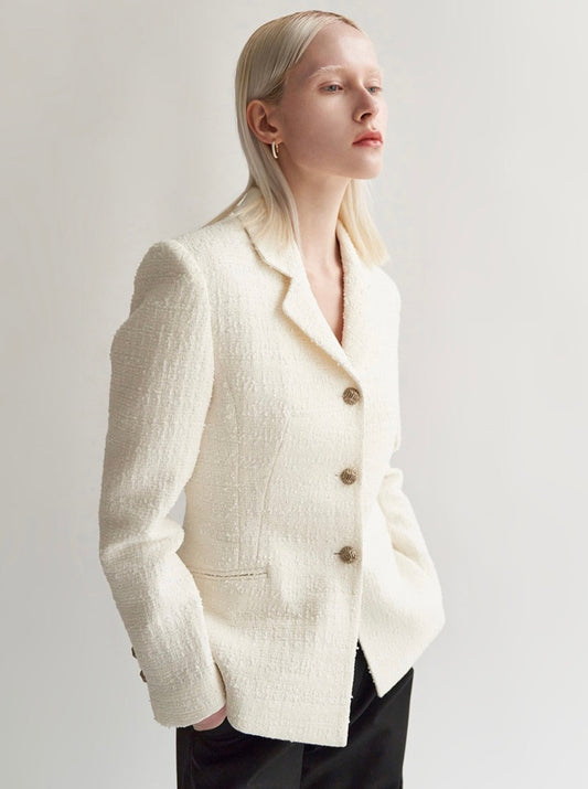 [BLOSSOM] Fai Three Button Jacket