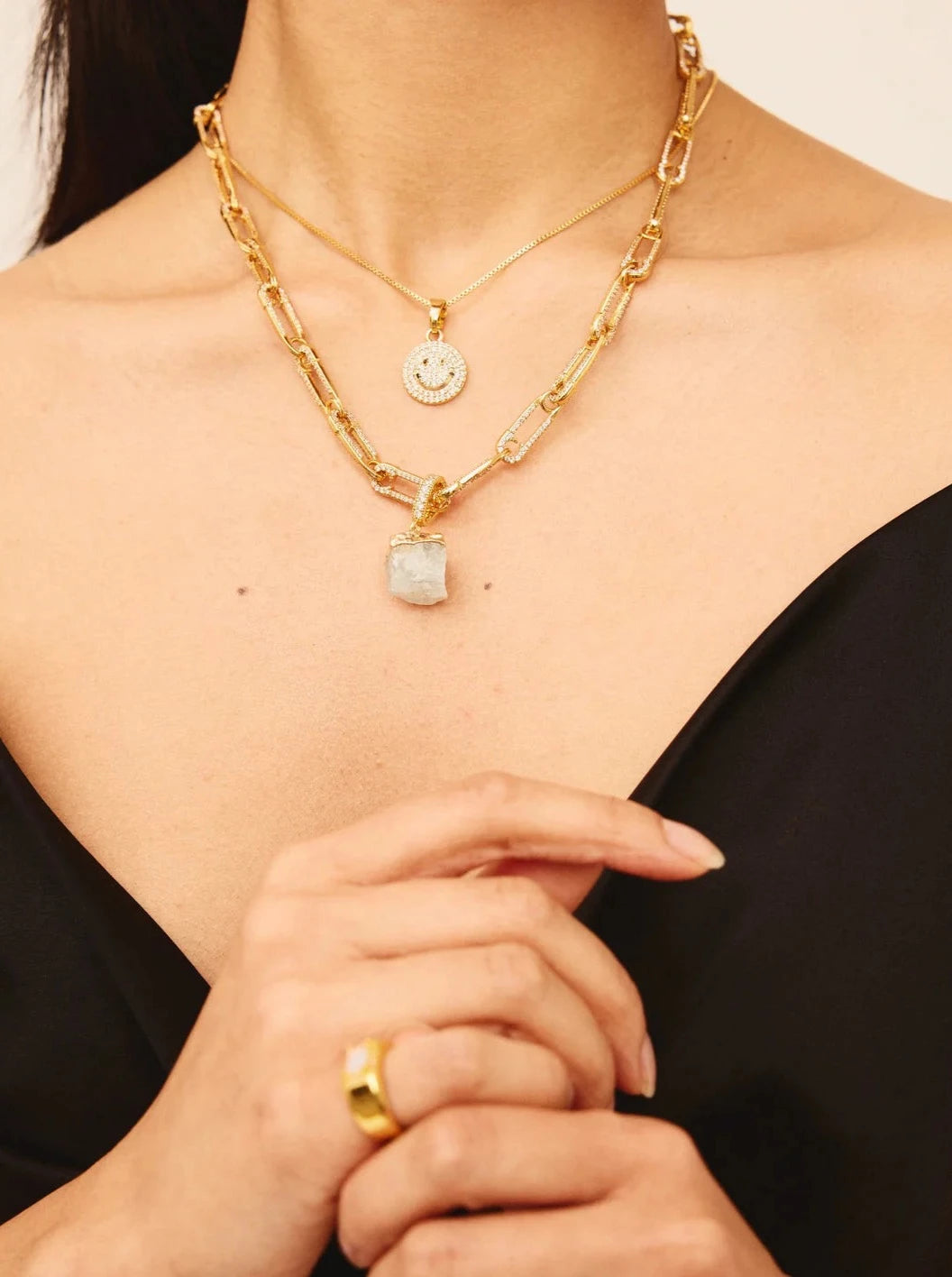 [Crystal Haze] Locked Necklace