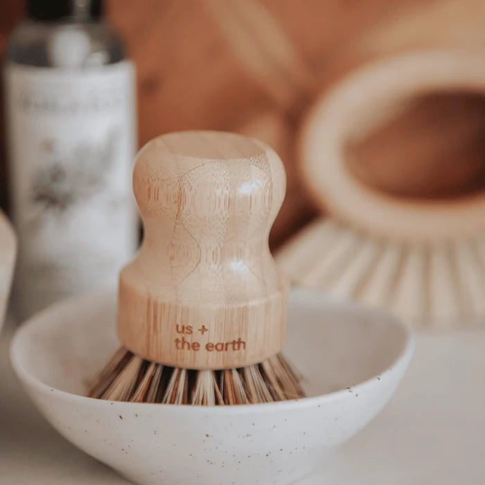 [Us and the Earth] Natural fibre pot brush